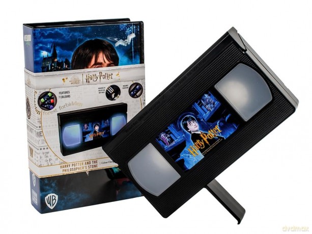 LAMPKA NOCNA HARRY POTTER I KAMIEŃ FILOZOFICZNY VHS