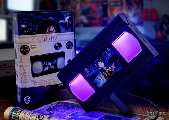 LAMPKA NOCNA HARRY POTTER I KAMIEŃ FILOZOFICZNY VHS