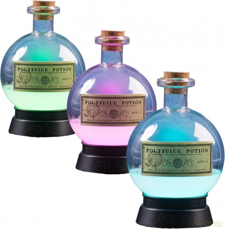 Lampka Harry Potter ELIKSIR zmienia kolory 20 cm na baterie