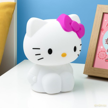 SILIKONOWA LAMPKA Z AKUMULATOREM HELLO KITTY 18 cm