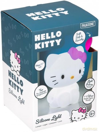 SILIKONOWA LAMPKA Z AKUMULATOREM HELLO KITTY 18 cm