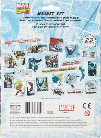 ZESTAW MAGNESÓW MARVEL COMICS