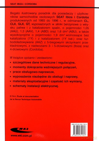 Seat Ibiza i Cordoba [KSIĄŻKA]