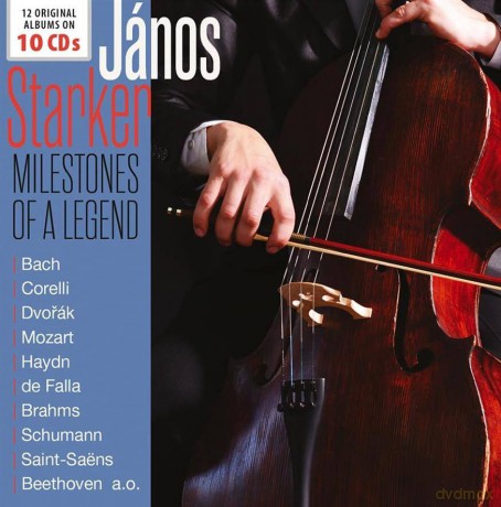 Janos Starker: Milestones Of A Legend - 12 Original Albums [10CD]