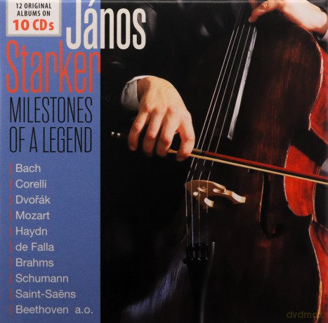 Janos Starker: Milestones Of A Legend - 12 Original Albums [10CD]