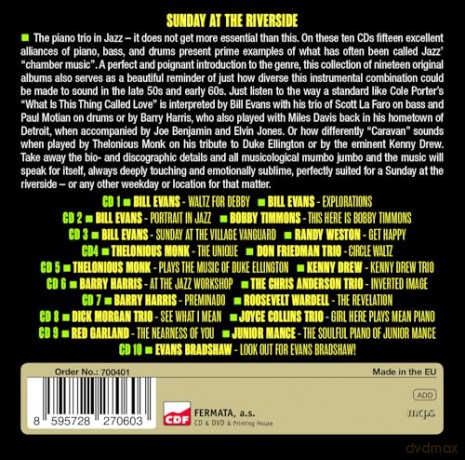 V/A: Sunday At The Riverside - The Best Time Of Jazz Pi [10CD]