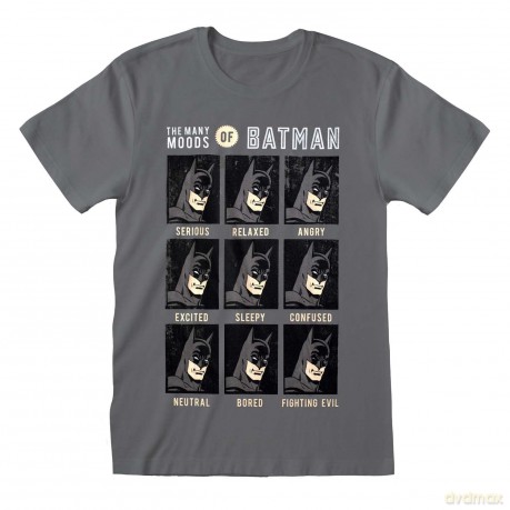 Batman: Dc - Many Moods Of T Shirt (Large)