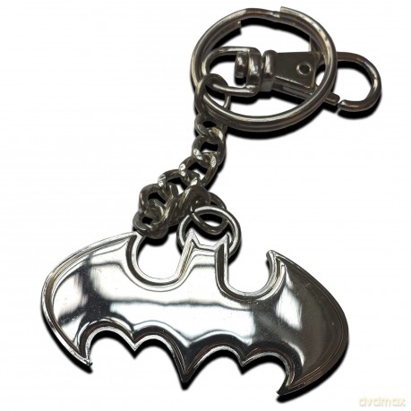 Batman: Shaped Logo Keychain - Stainless Steel