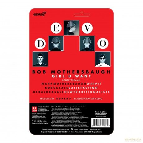 Bob Mothersbaugh: Devo Reaction Figures Wave 04 - (The Girl You Want)
