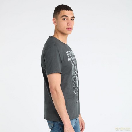 David Bowie: Rise And Fall Amplified Vintage Charcoal X Large T Shirt