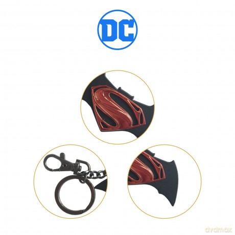 Dc Comics: Batman Vs Superman Logo Key Chain