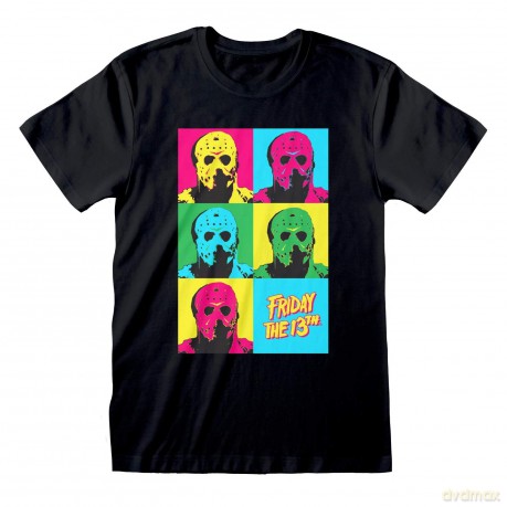 Friday The 13Th: Jason Pop Art T Shirt (Xl)