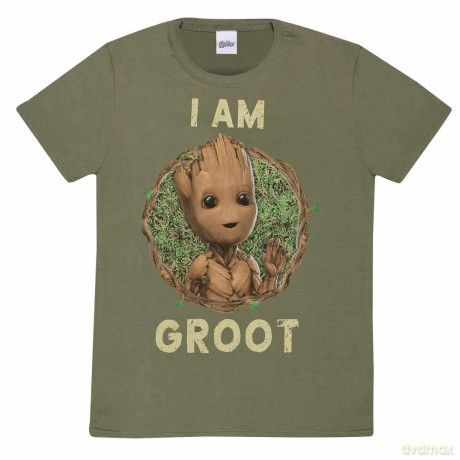 Guardians Of The Galaxy: I Am Groot - Badge T Shirt (Xl)