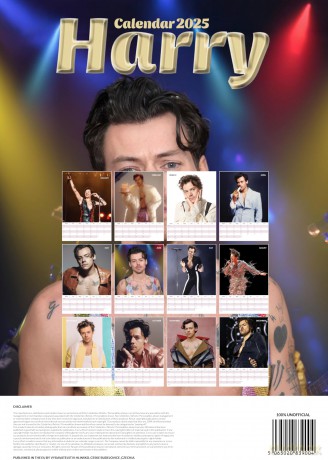 Harry Styles: 2025 Calendar