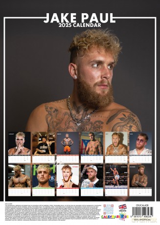 Jake Paul: 2025 Calendar