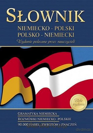 Słownik niem-pol-niem 90000 haseł + gramatyka [KSIĄŻKA]