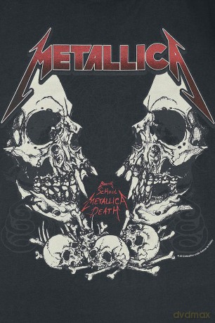 Metallica: Birth School Amplified Vintage Black Small T-Shirt