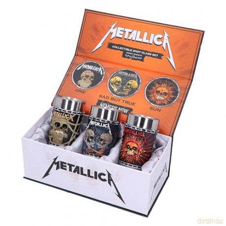 Metallica: Shot Glass Set 8.5Cm