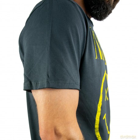 Nirvana: Spiced Smiley Amplified Vintage Charcoal Medium T Shirt