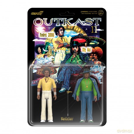 Outkast: Reaction Figures Wave 02 - (Aquemini)