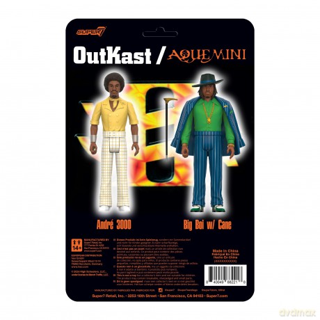 Outkast: Reaction Figures Wave 02 - (Aquemini)