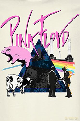 Pink Floyd: The Greats Amplified Vintage White Xx Large T-Shirt