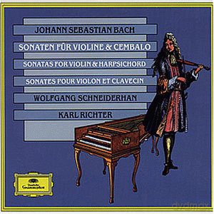 Schneiderhan Richter: Bach:Vln+Harpsichord Sons 1-6 [2CD]
