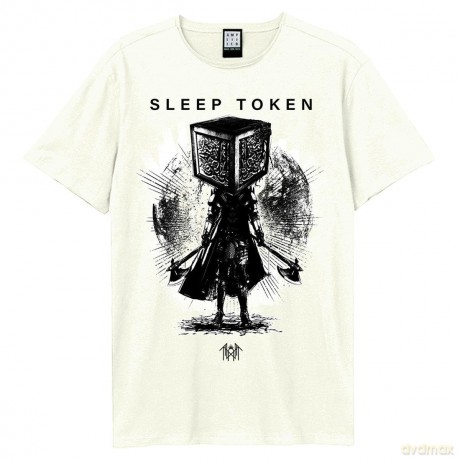 Sleep Token: Axe Samarui Vintage White Large T Shirt