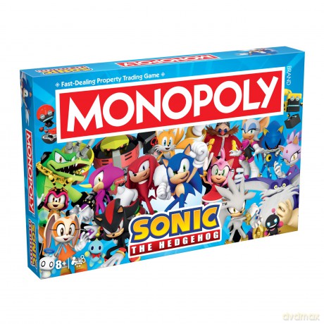 Sonic: Monopoly (English Language) [GRA PLANSZOWA]