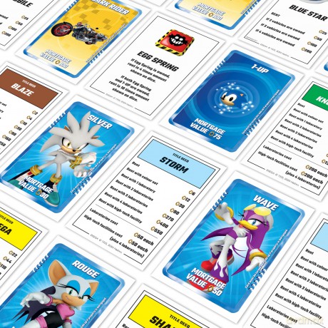 Sonic: Monopoly (English Language) [GRA PLANSZOWA]