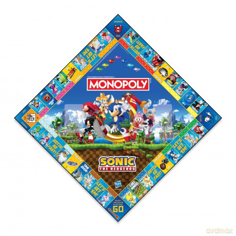 Sonic: Monopoly (English Language) [GRA PLANSZOWA]