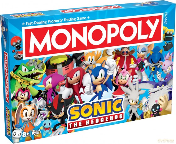 Sonic: Monopoly (English Language) [GRA PLANSZOWA]