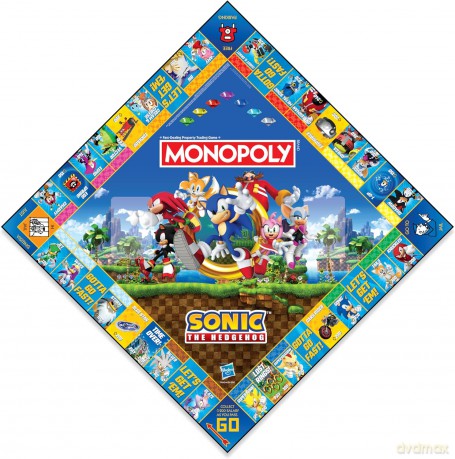Sonic: Monopoly (English Language) [GRA PLANSZOWA]