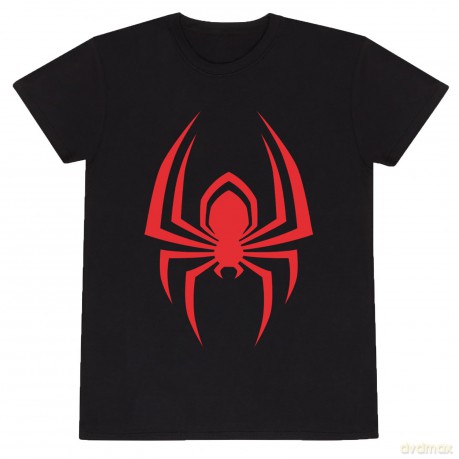 Spider-Man: Miles Morales - Hanging Spider T Shirt (Large)