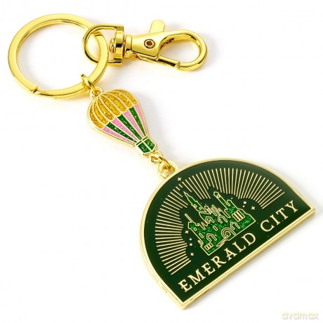 Wicked: Emerals City Hot Air Balloon Keyring
