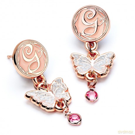 Wicked: Glinda Drop Butterfly Earrings