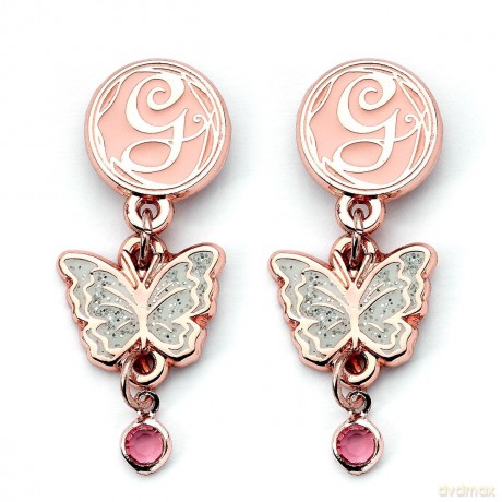 Wicked: Glinda Drop Butterfly Earrings