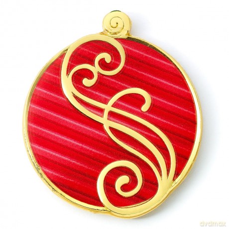 Wicked: Glinda Pink Shiz Logo Pin Badge