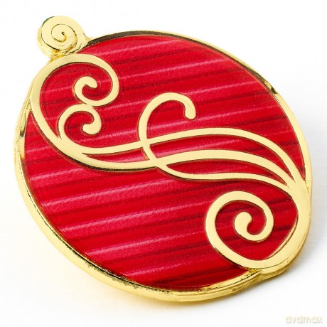 Wicked: Glinda Pink Shiz Logo Pin Badge