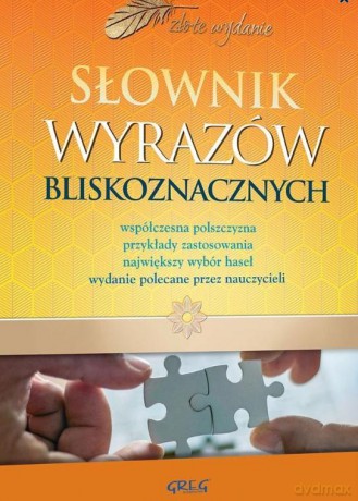 Słownik wyrazów bliskoznacznych [KSIĄŻKA]