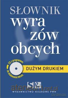 Słownik wyrazów obcych dużym drukiem + CD [KSIĄŻKA]