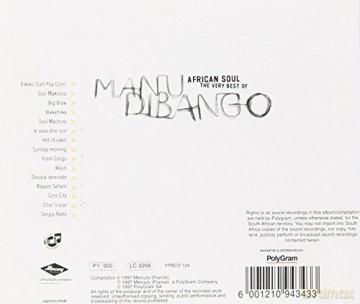 Manu Dibango: The Very Best Of African Soul [CD]