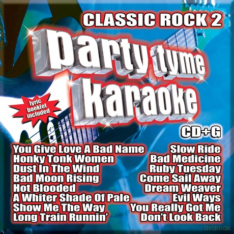 Party Tyme Karaoke: Classic Rock 2 [CD]