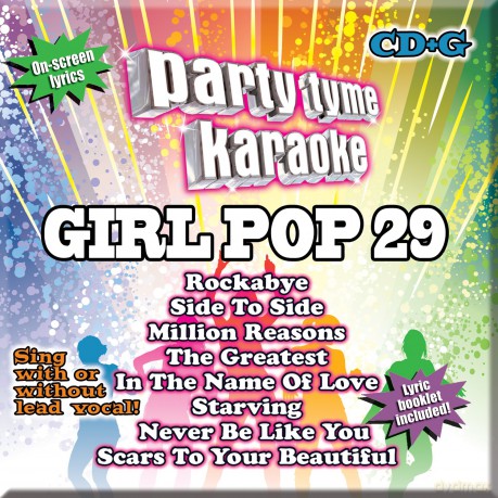 Party Tyme Karaoke: Girl Pop 29 [CD]