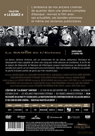 Baron De L Ecluse (Le) [DVD]