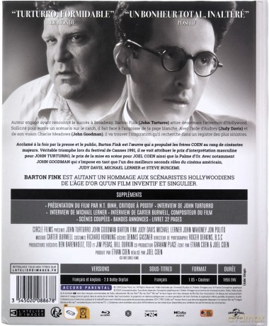 Barton Fink (mediabook) [Blu-Ray]