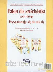 Sześciolatek cz.2 PAKIET Przygotowuję się do.. [KSIĄŻKA]