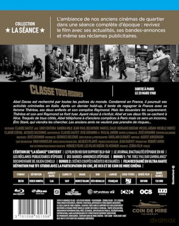 Classe Tous Risques [Blu-Ray]