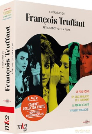 Coffret 5 Heroines De Francois Truffaut [Blu-Ray]