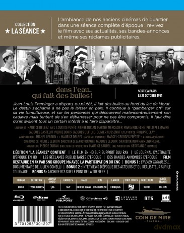 Dans L Eau Qui Fait Des Bulles [Blu-Ray]